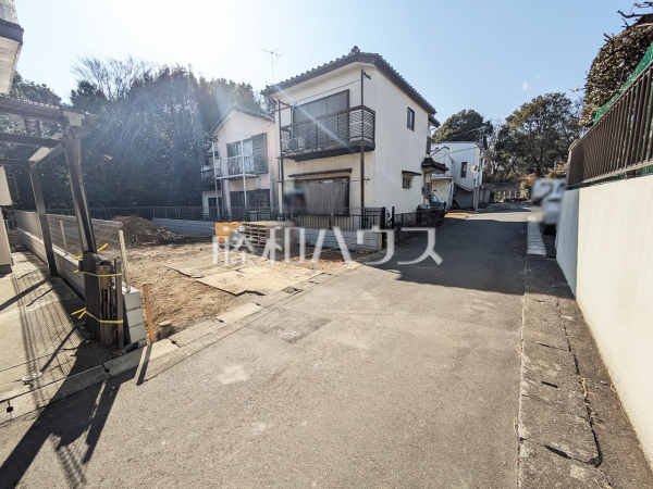 接道状況および現場風景　【東村山市廻田町３丁目】