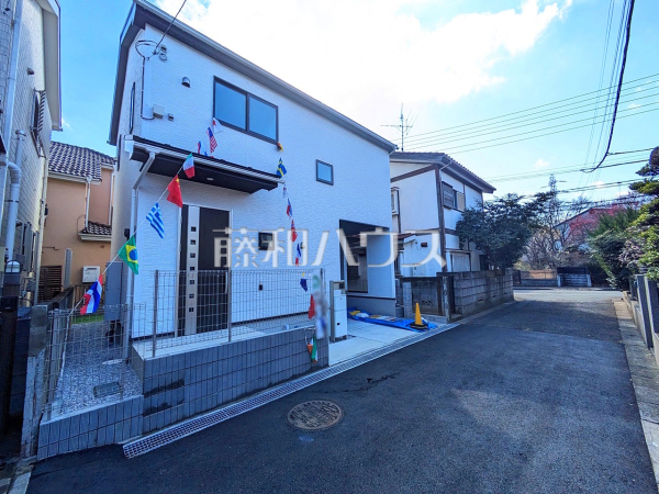 接道状況および現場風景　【東村山市久米川町１丁目】