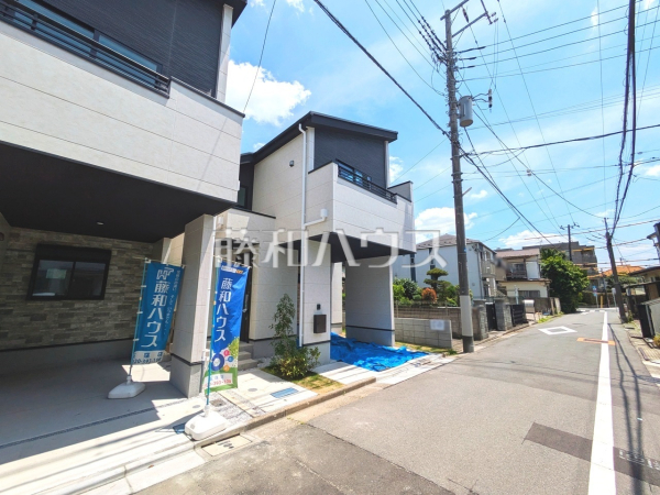 接道状況および現場風景　【杉並区上荻３丁目】
