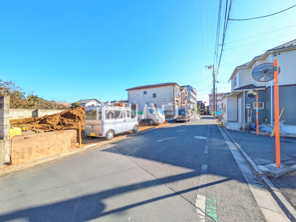 接道状況および現場風景　【小平市花小金井４丁目】