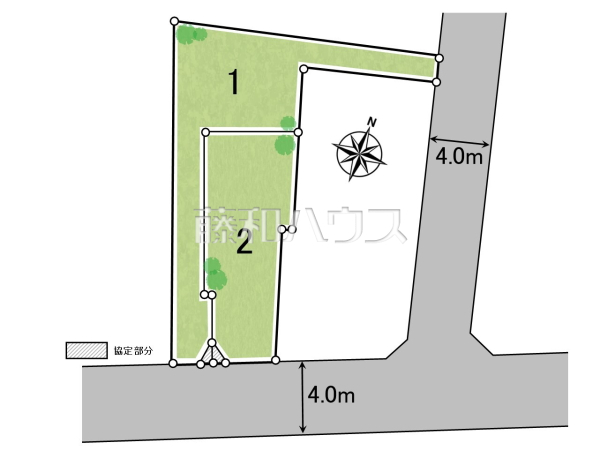 全体区画図　【練馬区高野台５丁目】