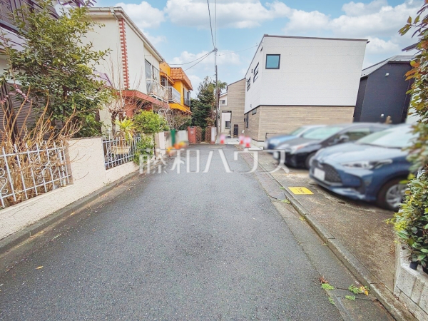 接道状況および現場風景　【杉並区久我山５丁目】