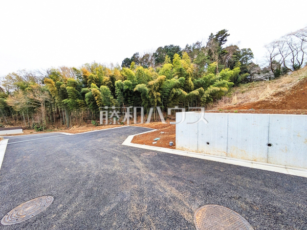 接道状況および現場風景　【八王子市中山】