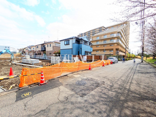 接道状況および現場風景　【八王子市大和田町３丁目】