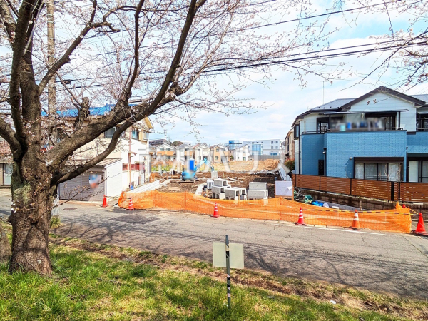 接道状況および現場風景　【八王子市大和田町３丁目】