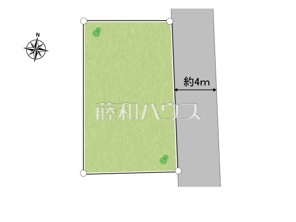 全体区画図　【新座市栗原３丁目】