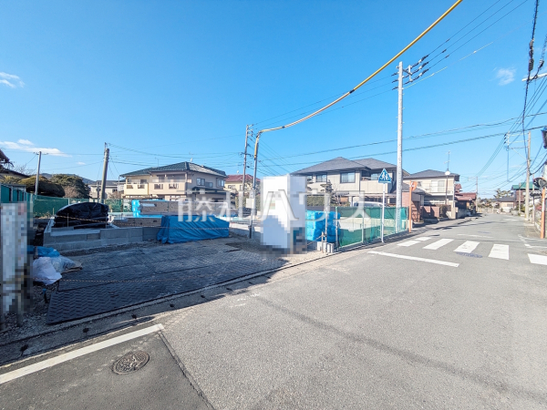 接道状況および現場風景　【福岡市早良区四箇１丁目】