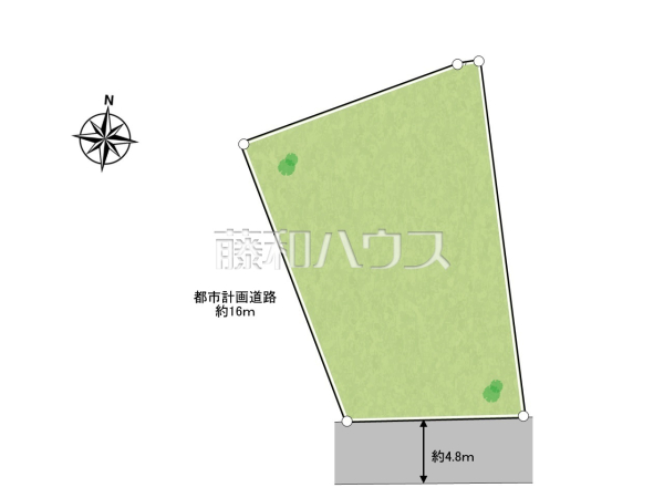 全体区画図　【富士見市大字水子】
