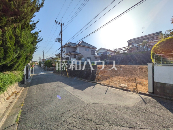 接道状況および現場風景　【東大和市湖畔２丁目】