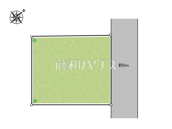 全体区画図　【八王子市片倉町】