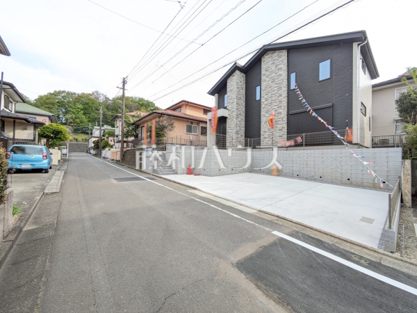 接道状況および現場風景　【八王子市片倉町】