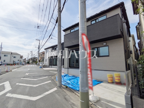 接道状況および現場風景　【練馬区土支田３丁目】