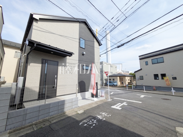接道状況および現場風景　【練馬区土支田３丁目】