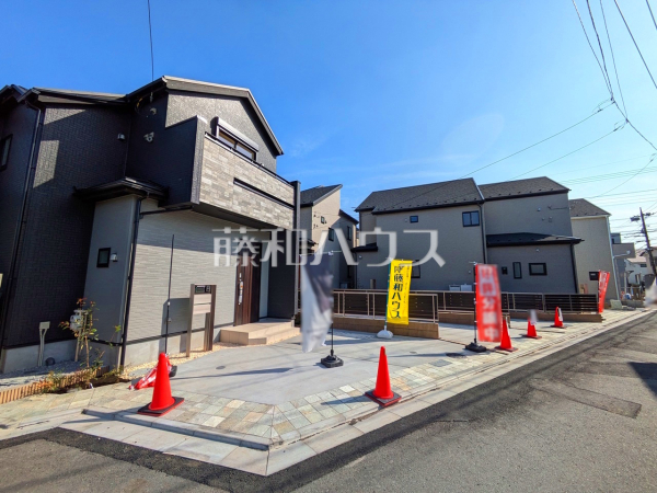 接道状況および現場風景　【府中市小柳町５丁目】
