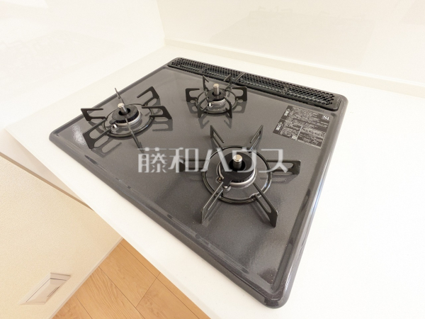 1号棟　キッチンコンロ・グリル　【府中市小柳町５丁目】