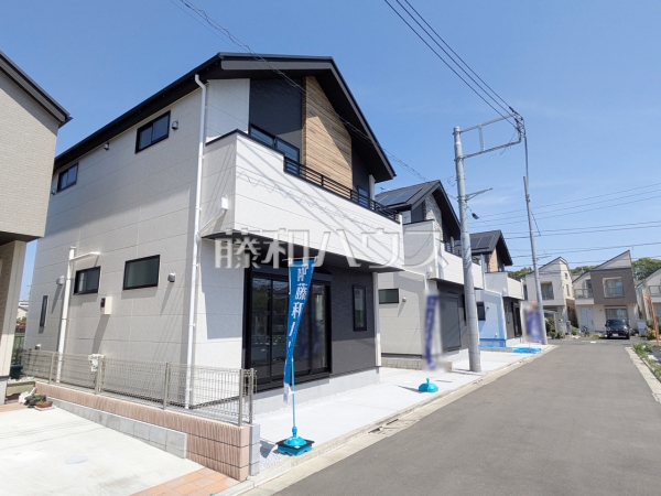 接道状況および現場風景　【三鷹市大沢５丁目】