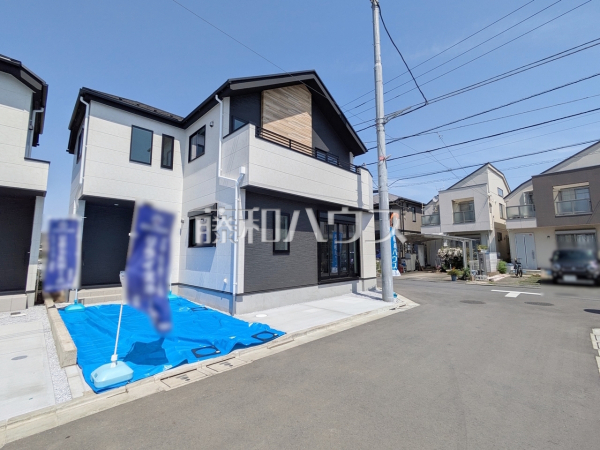 接道状況および現場風景　【三鷹市大沢５丁目】