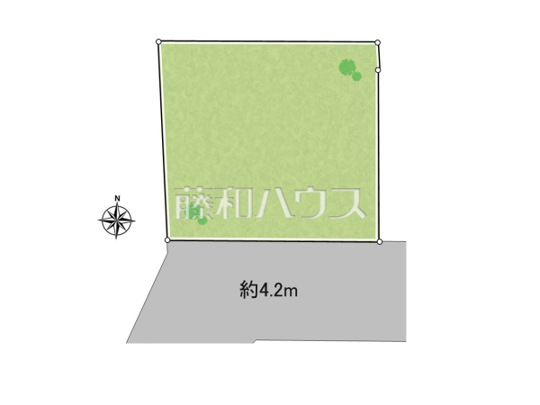 全体区画図　【富士見市鶴瀬東２丁目】