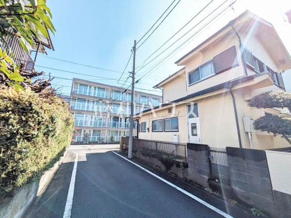 接道状況および現場風景　【八王子市大和田町１丁目】