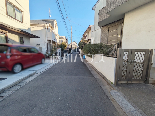 接道状況および現場風景　【練馬区東大泉６丁目】