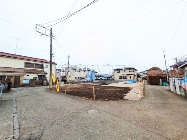 接道状況および現場風景　【八王子市川口町】