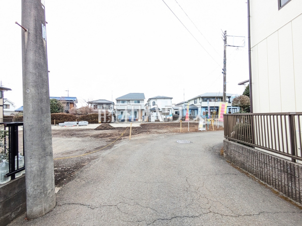 接道状況および現場風景　【八王子市川口町】