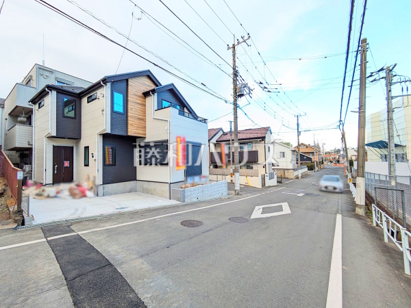 接道状況および現場風景　【八王子市台町３丁目】