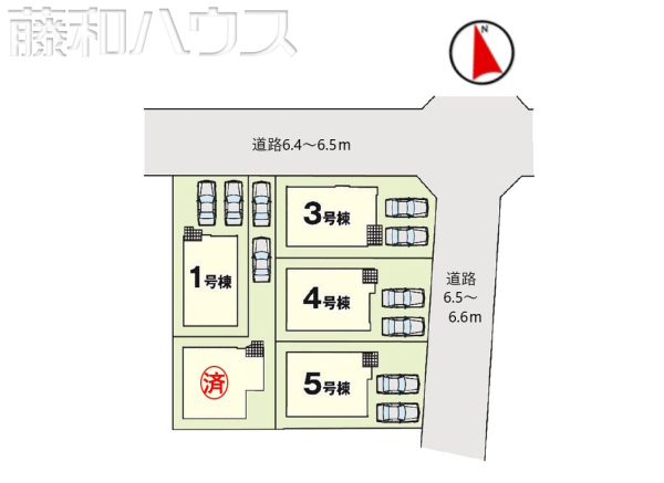 全体区画図　【名古屋市名東区大針３丁目】