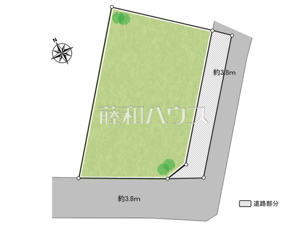 三鷹市牟礼4丁目　全1区画　宅地分譲物件画像
