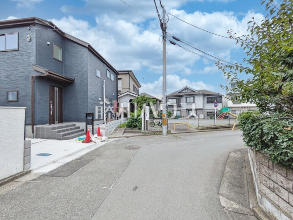 接道状況および現場風景　【八王子市中野山王２丁目】