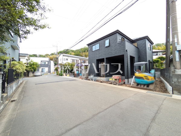 接道状況および現場風景　【八王子市中野山王２丁目】
