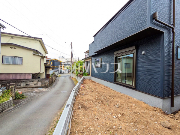 接道状況および現場風景　【八王子市中野山王２丁目】