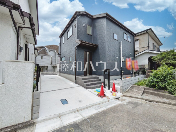 接道状況および現場風景　【八王子市中野山王２丁目】