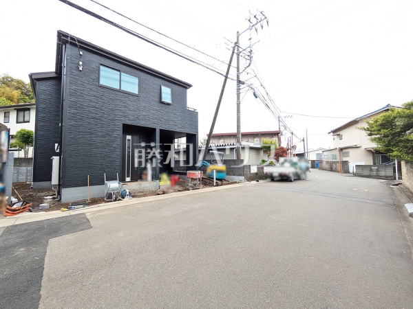 接道状況および現場風景　【八王子市中野山王２丁目】