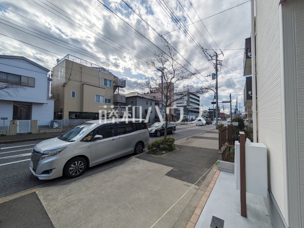 接道状況および現場風景　【府中市清水が丘２丁目】