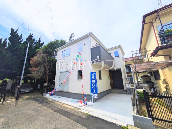 接道状況および現場風景　【志木市中宗岡５丁目】