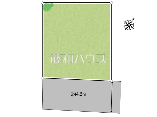 全体区画図　【志木市中宗岡５丁目】