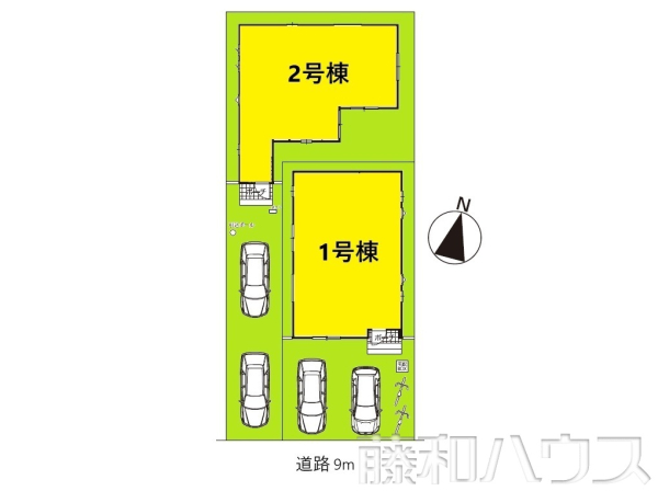 全体区画図　【尾張旭市大塚町３丁目】