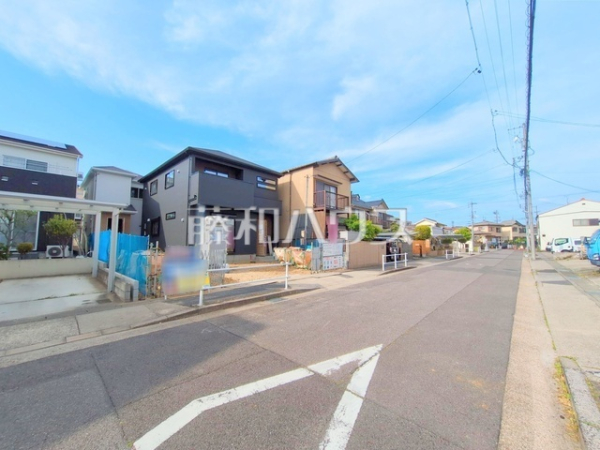 接道状況および現場風景　【尾張旭市大塚町３丁目】