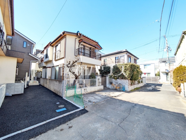 接道状況および現場風景　【狛江市西野川４丁目】