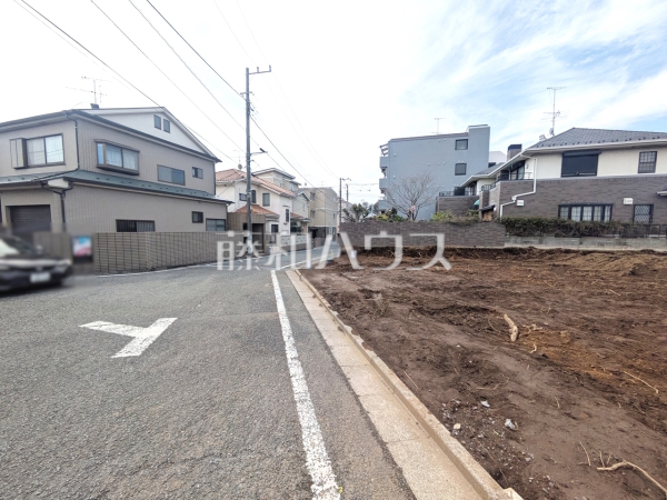 接道状況および現場風景　【練馬区田柄２丁目】