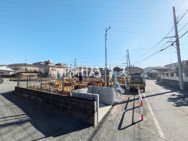 接道状況および現場風景　【和光市下新倉５丁目】