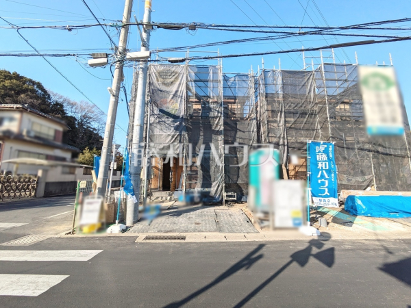 接道状況および現場風景　【和光市下新倉５丁目】
