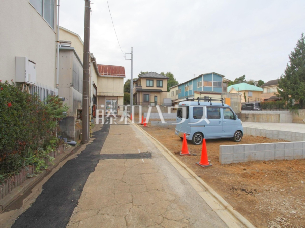 接道状況および現場風景　【和光市下新倉３丁目】