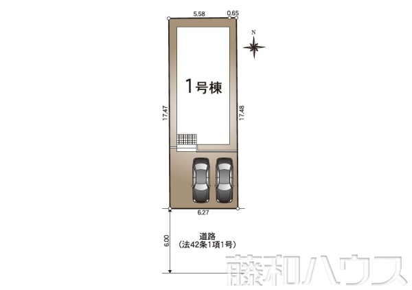 区画図　【岩倉市中本町葭原】