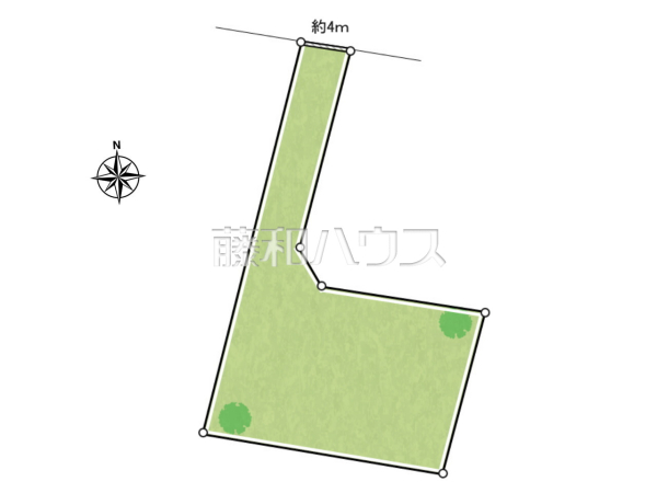 全体区画図　【練馬区関町北３丁目】
