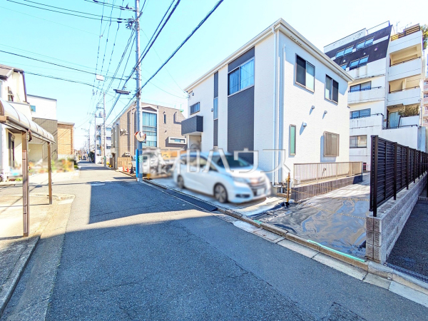 接道状況および現場風景　【練馬区関町北３丁目】