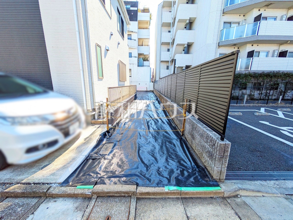 現地写真(路地状部分入口)　【練馬区関町北３丁目】