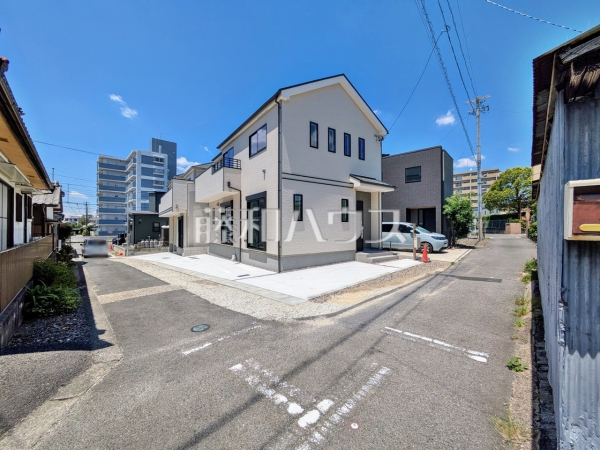 接道状況および現場風景　【尾張旭市東大道町曽我廻間】
