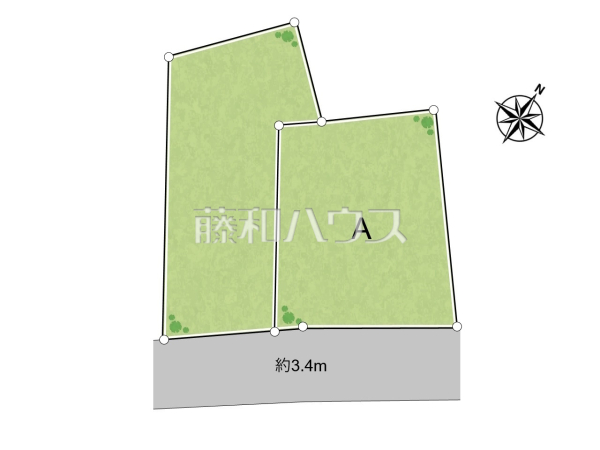 全体区画図　【杉並区和泉２丁目】